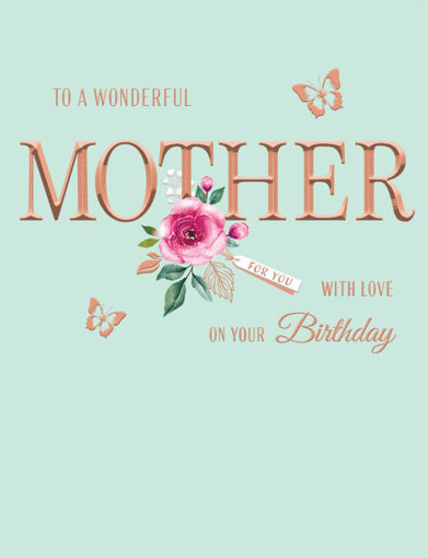 Picture of WONDERFUL MOTHER BIRTHDAY CARD